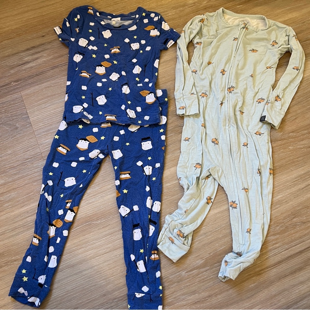 Lot of 2 Bamboo Pajamas | 2T - Picture 2 of 5